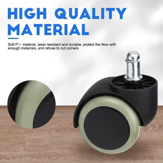 Chair Wheel Computer Chair Caster Office Chair Wheel Replacement Set