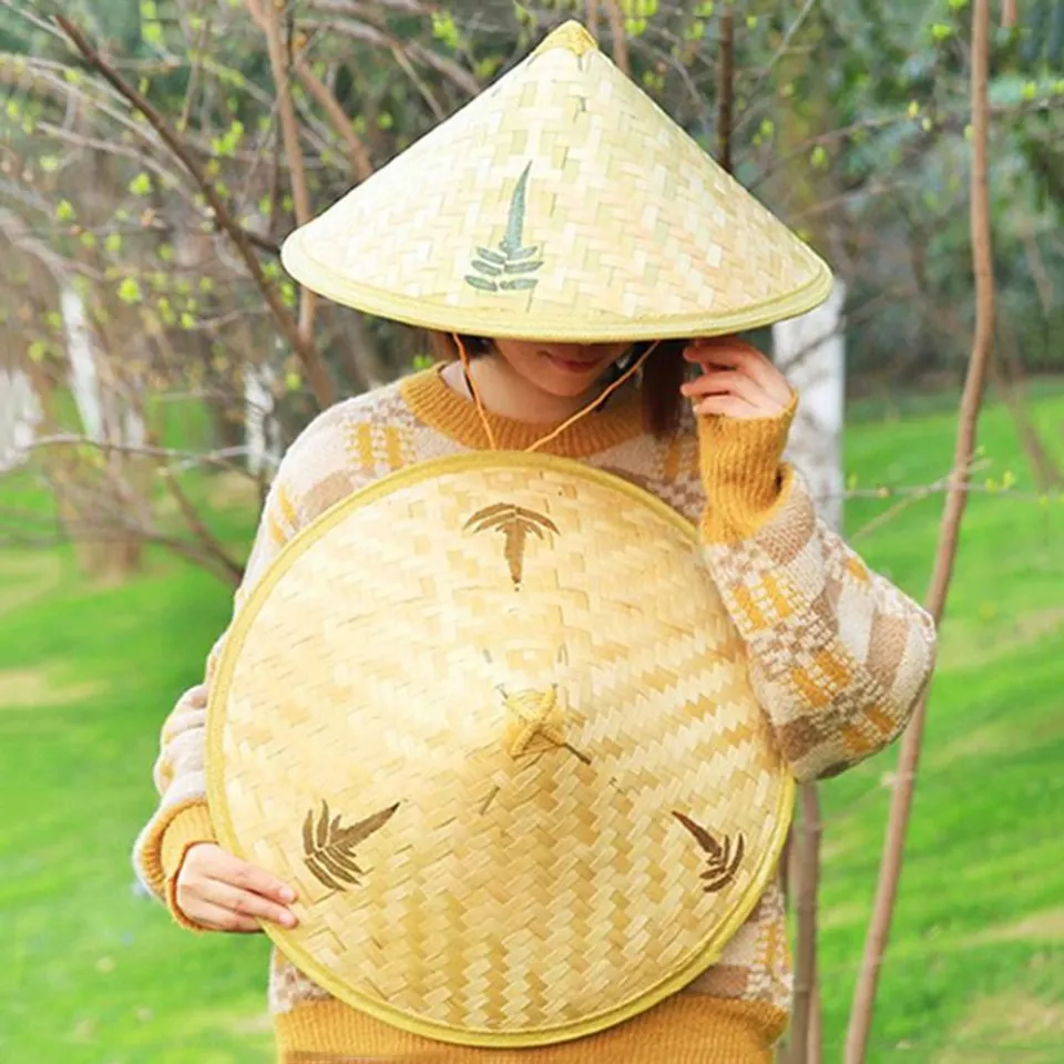 BMMH Sunscrean Hats Farmer Hats Outdoor Bucket Hats Chinese Style