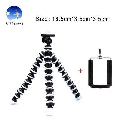ขาตั้งปลาหมึก ขาตั้งมือถือ ขาตั้งกล้อง พร้อมหัวต่อ Octopus holder Tripod mobile holder Size S