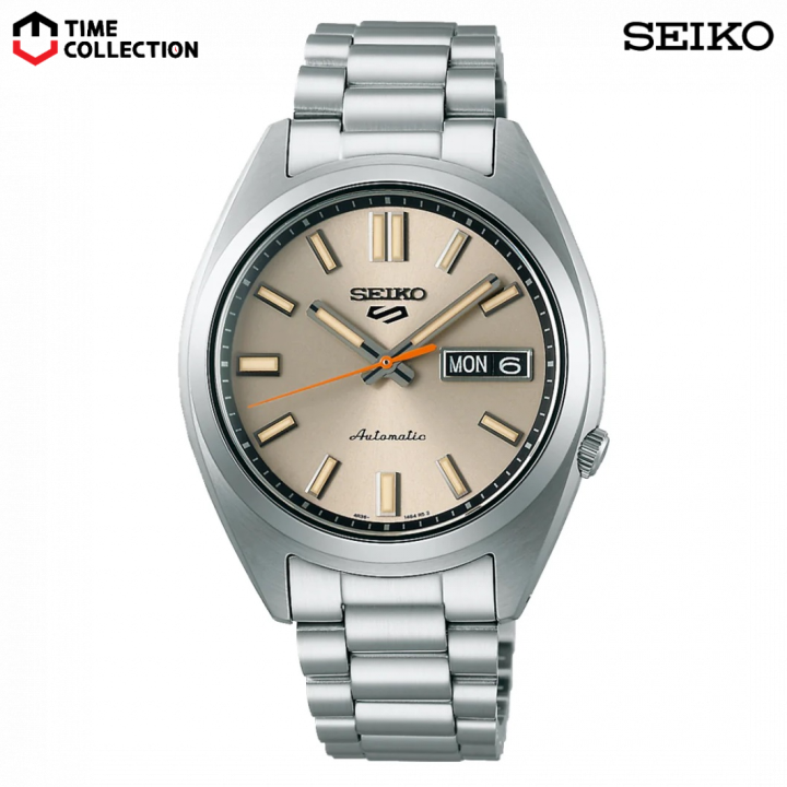 Seiko Sports SRPK91K1 SNXS Beige Chinos Automatic Stainless