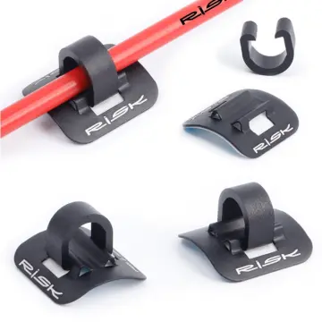 20 Pcs Bike Cable Clasps Bicycles Rotating S-Hook Clips Bike Cable Management Fixing Clips For Mountain Road Bike Bike Cable Clasps Bike Brake