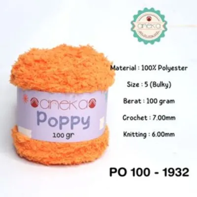 KATALOG - Benang Rajut Handuk Poppy / Towel Yarn 100gr Part 1