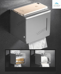 [SG Seller]Gun Gray Bathroom Accessories Set Bathroom ShelfTowel RackTowel Hanger Paper holder Bath Hardware Sets