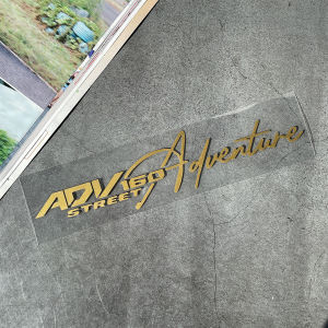 Honda Sticker adv160 phản quang xe máy đầu cơ thể Sticker xe máy Phụ kiện trang trí Sticker Đề-can chống thấm nước