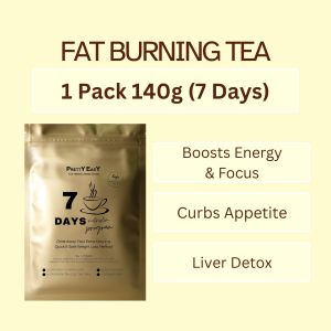 Nutri Green Tea Gold Teh Tarik 7 Days (140G) - Fat Burning Tea Carb Blocker Boost Immune Health