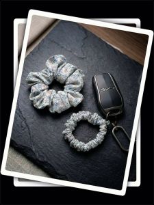 Scrunchie Stylish Thick Nylon Hair Tie for Womens Ponytail Trendy Accessories