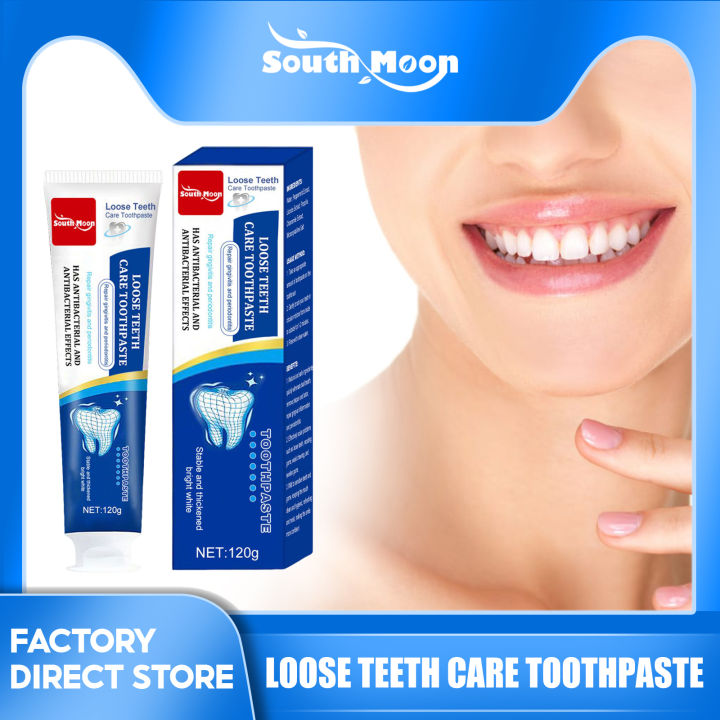 【Hot Sale】South Moon Loose Teeth Care Toothpaste Quick Repair Of