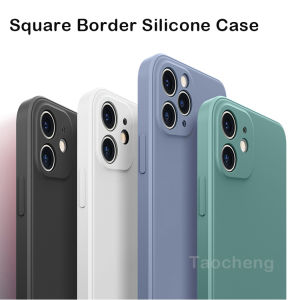 Phone Case For Xiaomi Redmi Note 10 5G 4G 10 Pro 10s Redmi10 Casing Square Liquid Silicone Note10 Note10s Note10Pro TPU Soft ShockProof back Cover