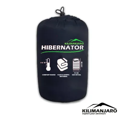 Sleeping Bag Polar Bulu Tebal HIBERNATOR - Sleeping Bag Polar Bulu Tebal dan Hangat Model Tikar - Sleping Bag - Sliping Bag - Kantung Tidur - Kantong tidur - SB - Selimut Camping Hiking Outdoor Gunung