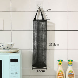 ถุงเก็บถุงพลาสติก ที่ใส่ถุงพลาสติก พร้อมรูดึง เก็บได้เยอะ ใช้งานง่าย