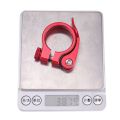 NAPKERY T8 Aluminium Alloy Bike Seat Clamp 5 Colors 31.8/34.9mm Seatpost Clamp  Quick Release Bicycle Seatpost Clamps Bicycle. 