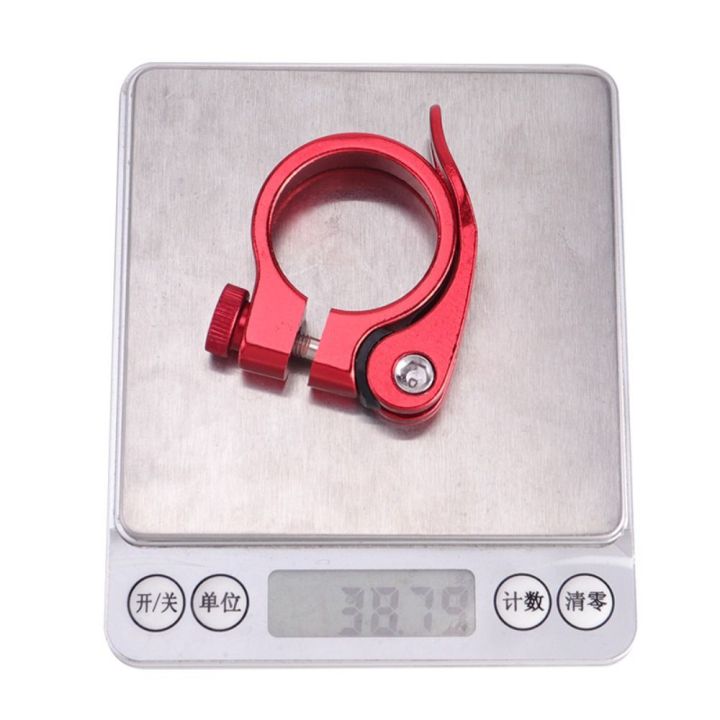 NAPKERY%20T8%20Aluminium%20Alloy%20Bike%20Seat%20Clamp%205%20Colors%2031.8/34.9mm%20Seatpost%20Clamp%20%20Quick%20Release%20Bicycle%20Seatpost%20Clamps%20Bicycle%20-%20Image%208