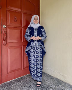 Setelan Nia Motif Jupri Songket Palembang