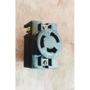 GENERATOR PLUG HD MALE 3 PRONG COPPER PLUG OR FEMALE 3 HOLE SOCKET OUTLET PLG3 30A~250V