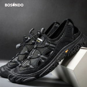 Bosindo - Sepatu B28- sendal gunung hiking pria kulit import/sepatu sneakers gunung hiking pria import/Sepatu Pria Dewasa Keren