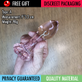 Blooming Butt Glass Anal Butt Plug Sex Toy. 