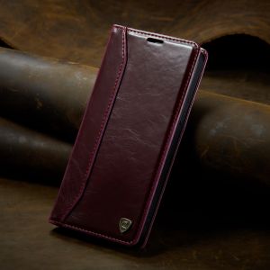 Case hp Realme 12 5g 12+ 5g 12pro+ 5g CASEON FLIP WALLET CARD SLOT LEATHER CASE C002