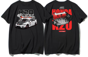 Áo thun thể thao Honda Civic Gen 8 K20 FD2