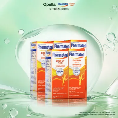Bộ 5 Thực phẩm bảo vệ sức khỏe Pharmaton Energy Fizzi