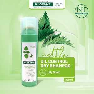 KLORANE [OIL CONTROL] Nettle Dry Shampoo (150ml) - For Oily Scalp
