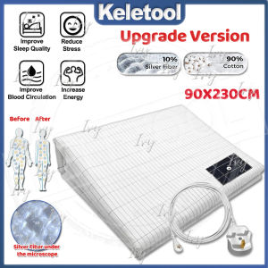 Grounding Sheet Earthing Bed Mat Groundingwell Mat Earthing Sheet Grounding Mat Grounding Blanket Sleep Better Heal Faster Destress Energize Body Calming Effect Mind Relaxation