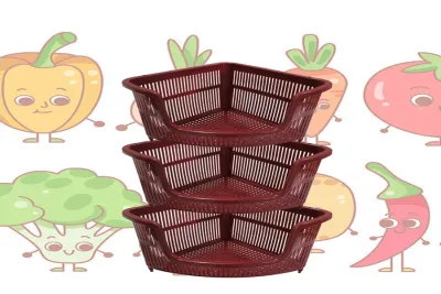 1set/3pcs multi-purpose tray / sari sari store basket / fruit and vegetable basket 3colors
