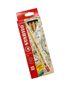 Stabilo Trio Triangular Jumbo Pencil 362HB6P1/ Pencil (6pcs/ Box)/ Stabilo Trio Triangular Jumbo Pensil