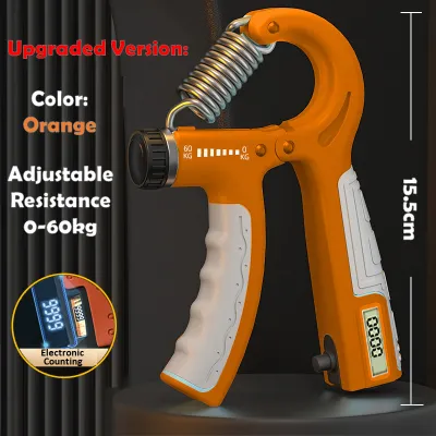 [Warehouse] Adjustable Hand Grip Strengthener Countable Counter Resistance Forearm Exerciser