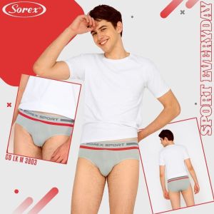 Sorex M 3803 Celana Dalam Pria  Model Segitiga Size M-L  XL-XXL 1Box isi 2pcs
