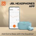 JBL Wave Buds in-Ear Earbuds (TWS) with Mic, App for Customized Extra Bass EQ, 32 Hours Battery and Quick Charge, IP54 Water & Dust Resistance, Ambient Aware & Talk-Thru, Google FastPair (Beige). 