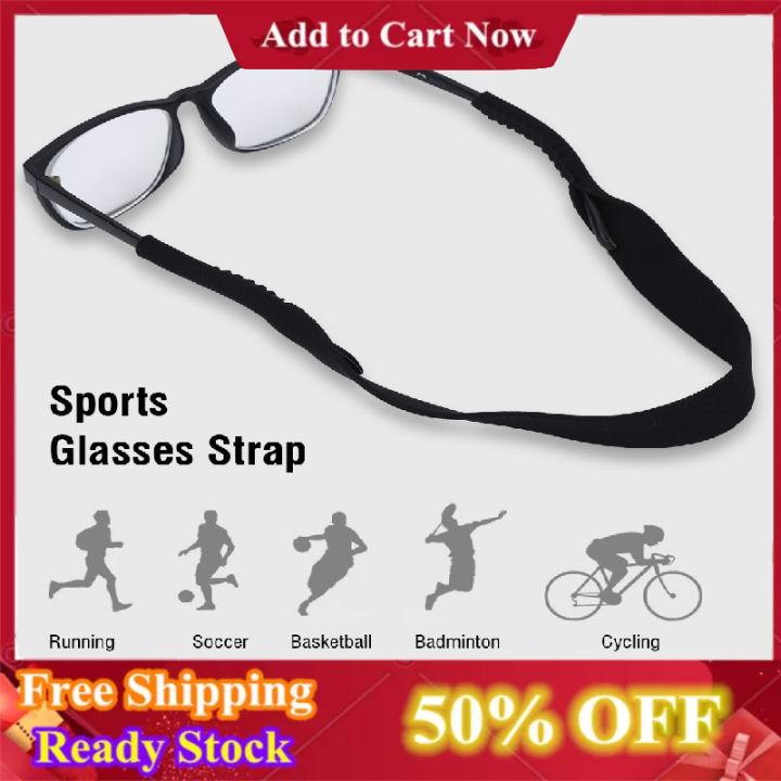 Hot Selling】5pcs Sports Glasses Elastic Neck Strap Retainer Cord