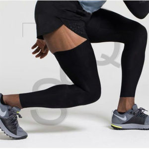 Leg Warmer Manset Kaki Kneepad Dekker Leg Sleeve Olahraga Basket Voli Futsal Sepakbola