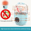 High-capacity Baby Bottle Sterilizer Electric Sterilizer & Milk Warmer Smart Baby Feeding Bottle Drying. 