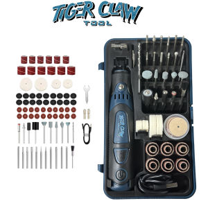 Tiger Claw Tool Mini Electric Drill Grinder Set 3.6V Cordless Rotary Tool Kit Adjustable 3 Speeds Electric Grinding Set