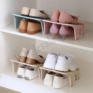 ที่วางรองเท้า แบบวางคู่ ที่เก็บรองเท้า อุปกรณ์เก็บรองเท้า ประหยัดพื้นที่