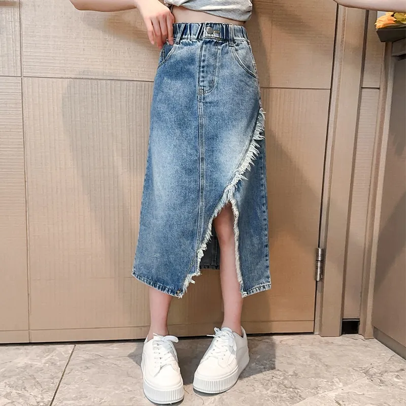 Denim skirt age 7-8 best sale