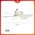 Thunlit Ceiling Fan with Light E27 Remote Control Flower-sharped 16.5 Inch 30W Dimmable Celling Fan Light. 