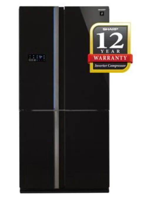 SHARP [ SJF104VGBK ] 740L J-TECH INVERTER 4 DOORS FRIDGE