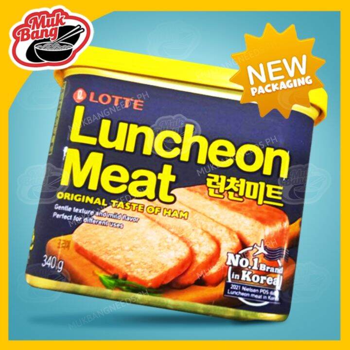 Lotte Authentic Korean Luncheon Meat Spam 340g Lazada Ph