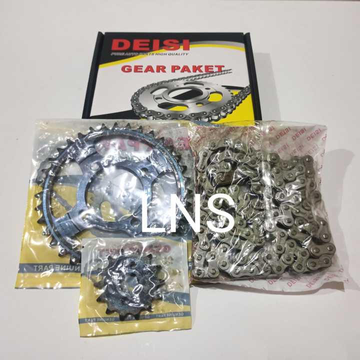 GEAR SET Honda GRAND LEGENDA ASTREA PRIMA UKURAN 14T/36T 428H100L Lazada Indonesia