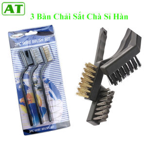 Bộ 3 bàn chải thép đa năng