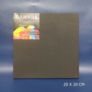KANVAS LUKIS 20X20 CM / WATER COLOR CANVAS / BLACK CANVAS / KANVAS / CANVAS - MEDIUM QUALITY