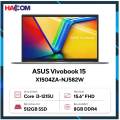 LAPTOP ASUS VIVOBOOK X1504ZA-NJ582W (I3 1215U/8GB RAM/512GB SSD/15.6 FHD/WIN11/BẠC). 