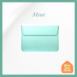 Leather Laptop Sleeve Stand 13 14 15 Inch Sleeve / Tas Laptop Sarung Pouch Cover Komputer Leptop Multifungsi / Macbook Air Premium PU Kulit Leather Case Sleeve Mac Book