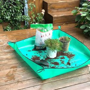 100x100cm Dapat Digunakan Kembali untuk Taman Bunga Berkebun Tanaman Balkon Tanam Mat Pad