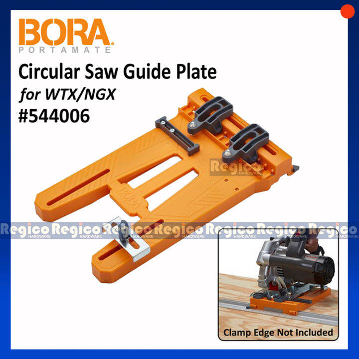 Bora NGX Circular Saw Plate For Clamp Edge Guide Rail And Rip-Cut Saw ...