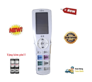 Remote Điều khiển điều hòa Fujitsu hàng nội địa nhật bãi- Hàng zin Tặng kèm đế treo mới 100% Tặng kèm Pin