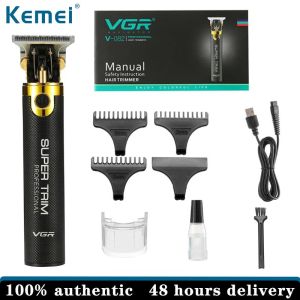 KEMEI  Professional Hair Clipper Cordless T9 Retro Electric Trimmer  Haircut Machine Rechargeable Bald Barber Trimmer For Men V-082