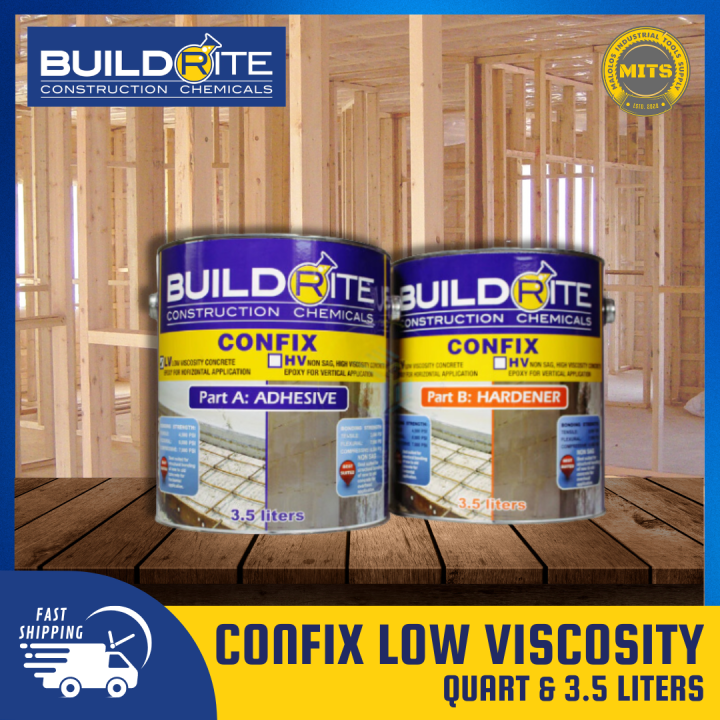 BUILDRITE Low Viscosity Concrete Epoxy Quart and 3.5L Lazada PH