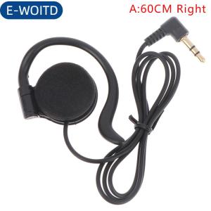 E-WOITD Tai nghe chỉ nghe 3.5mm Tai nghe dành cho hệ thống dẫn đường vô tuyến f4510a